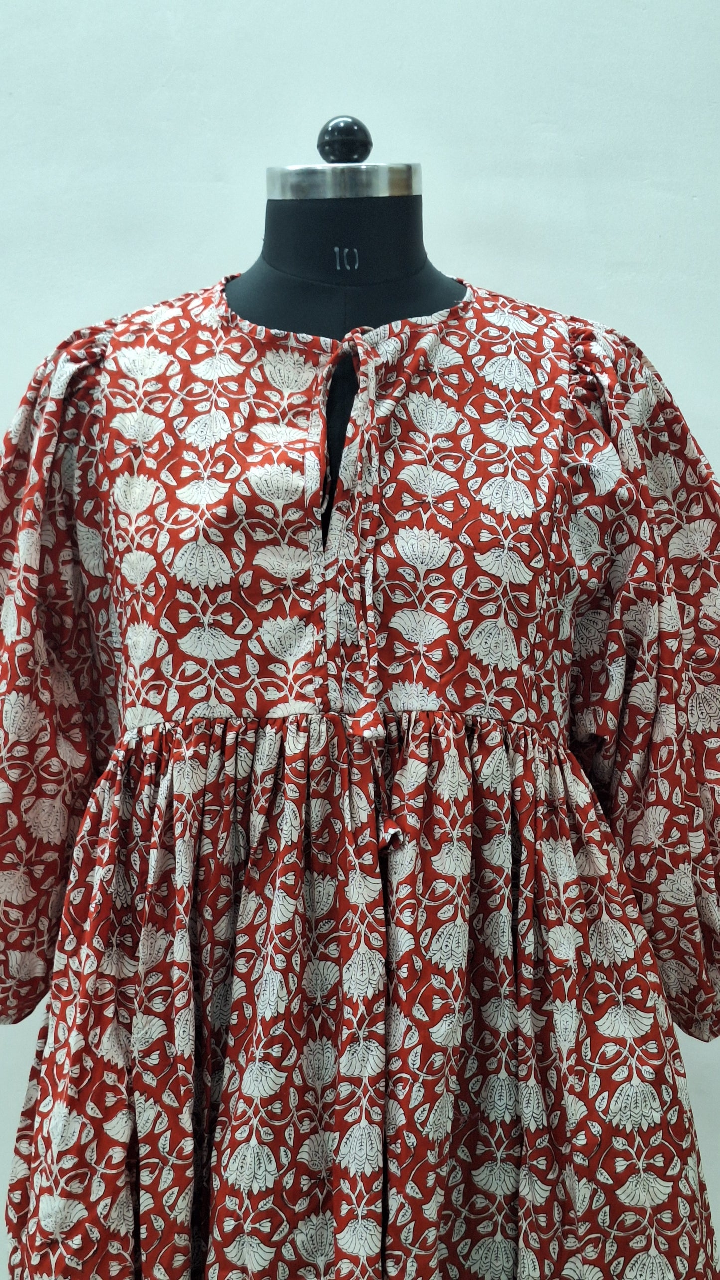 Beautiful Red Summer Midi Dress