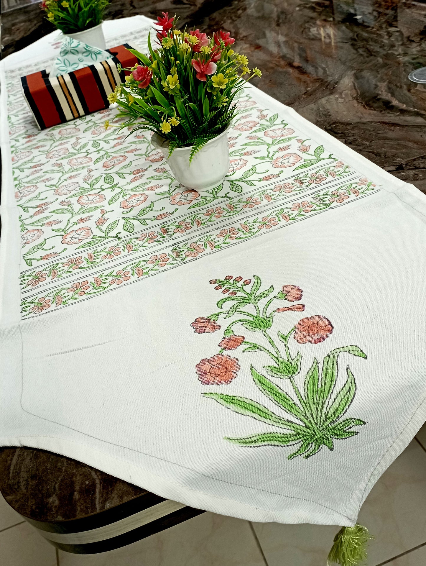 Jasmine-Boota-Hand-Block-Printed-Cotton-Mat-Set