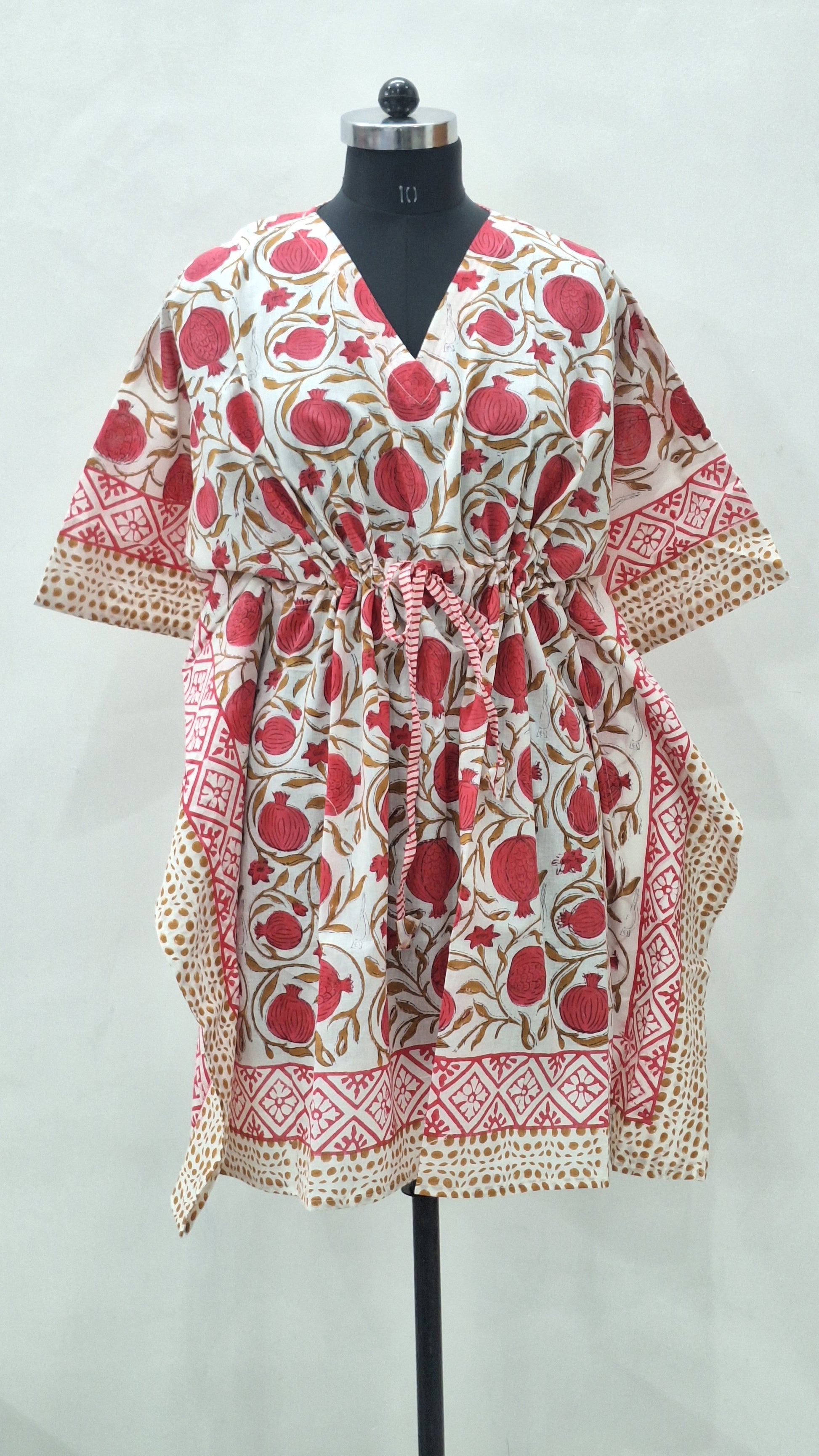 Hand Block Printed Kaftan in Jaipur