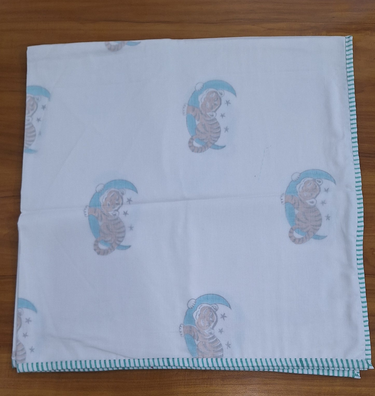 Sleepy Tiger on Moon Baby Dohar