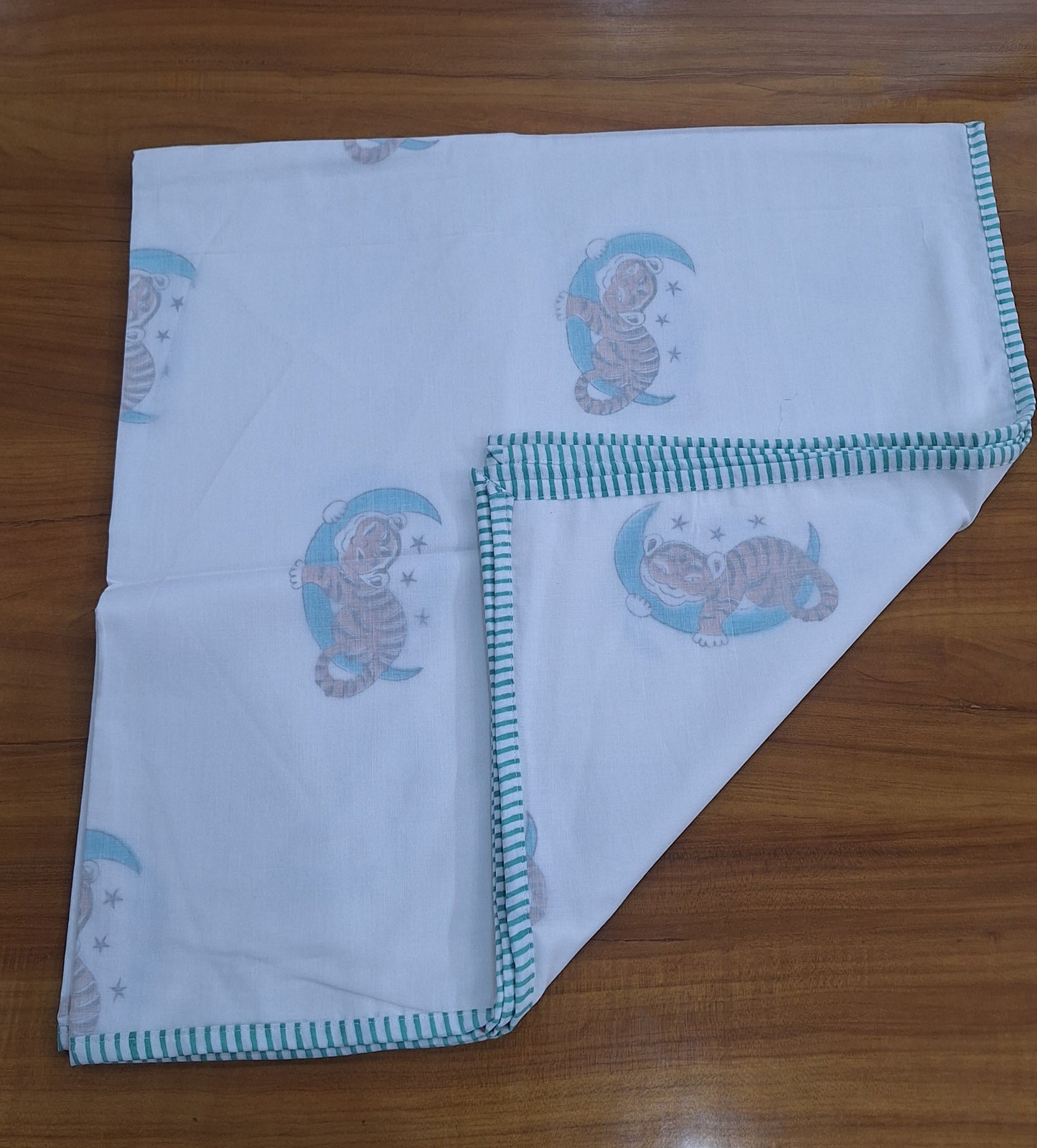 Sleepy Tiger on Moon Baby Dohar