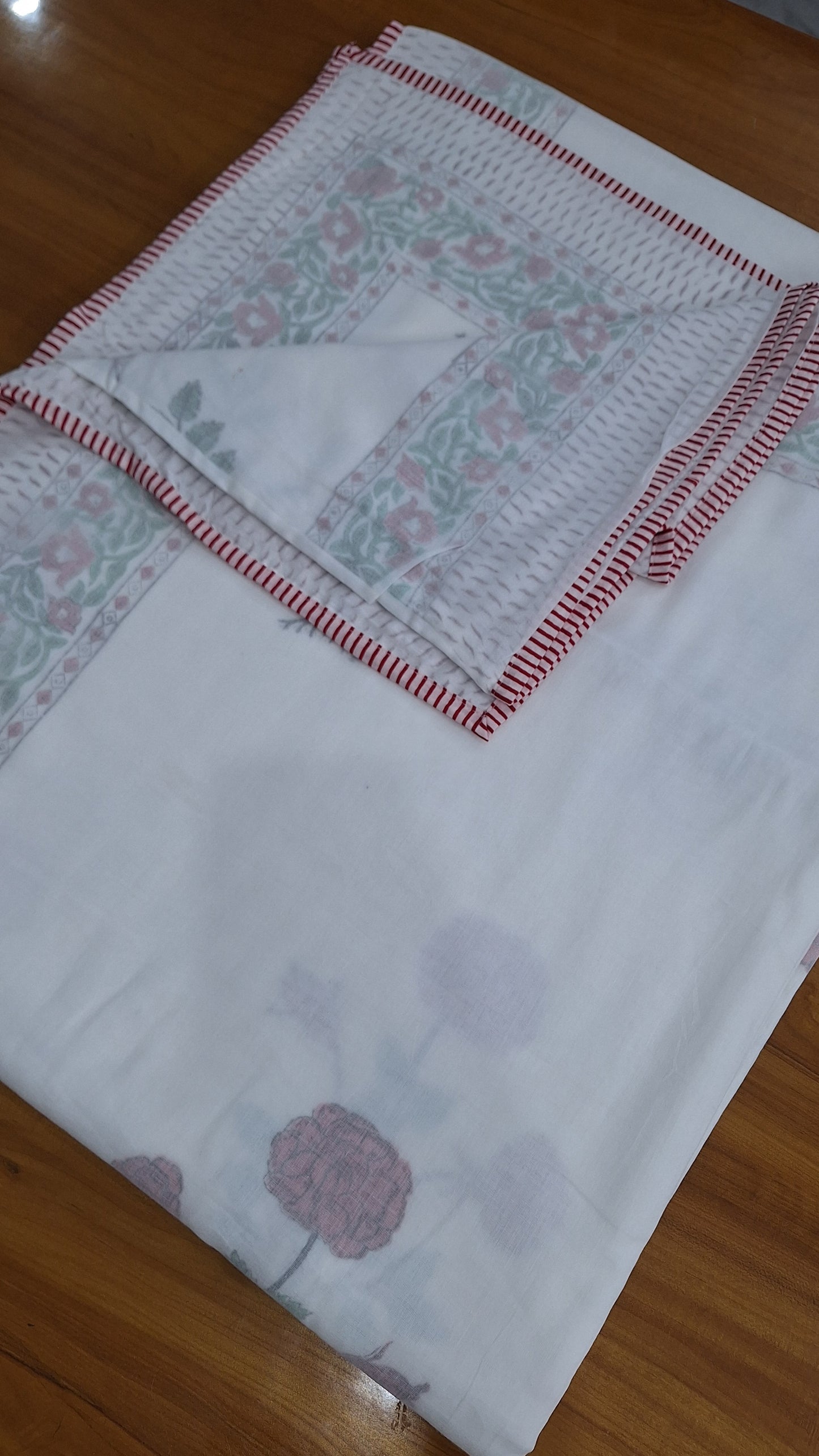 Beautiful Love Buta printed cotton dohar