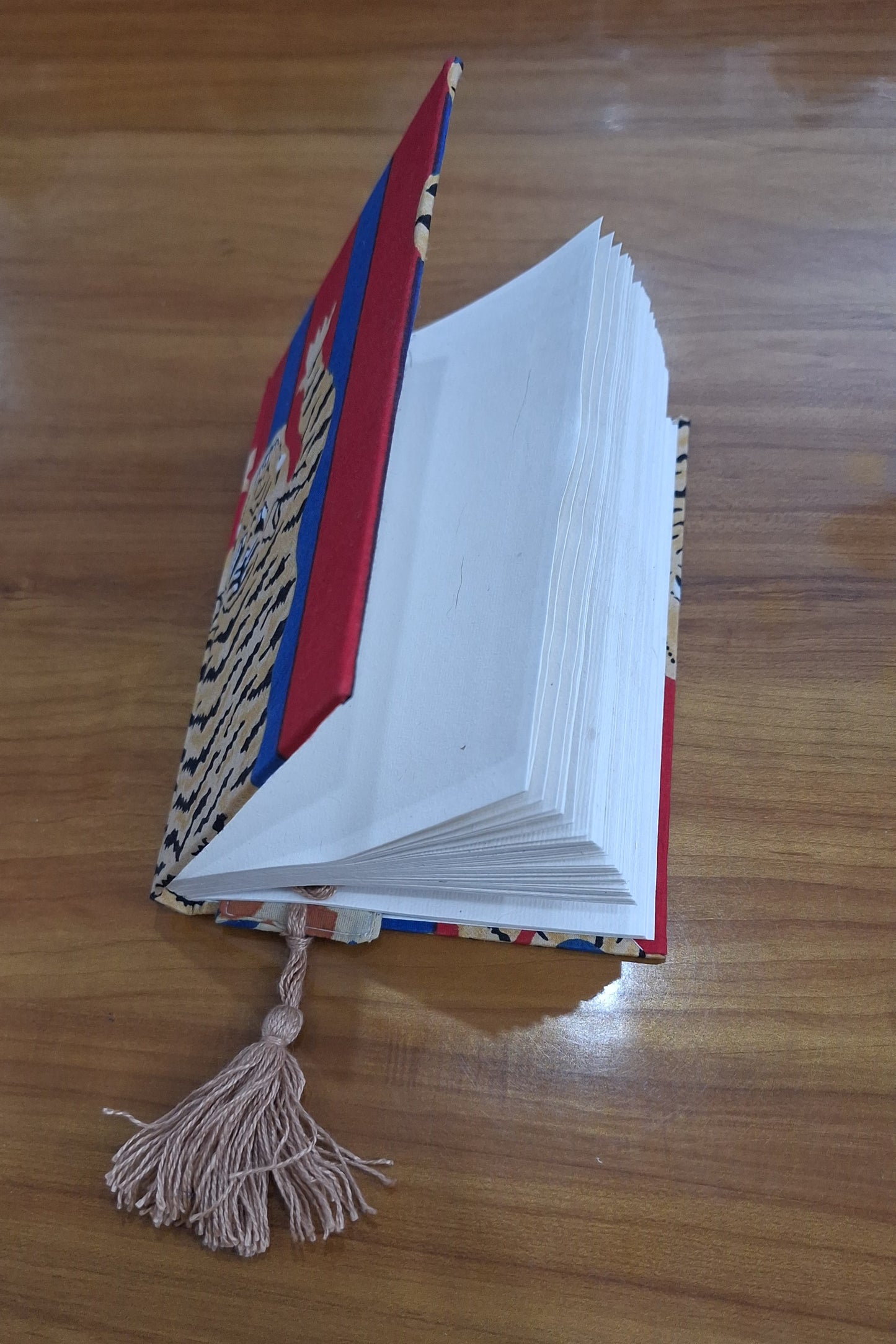 Wonderful Flying Tiger Printed Fabric Cover Diary for Diary Writtimf