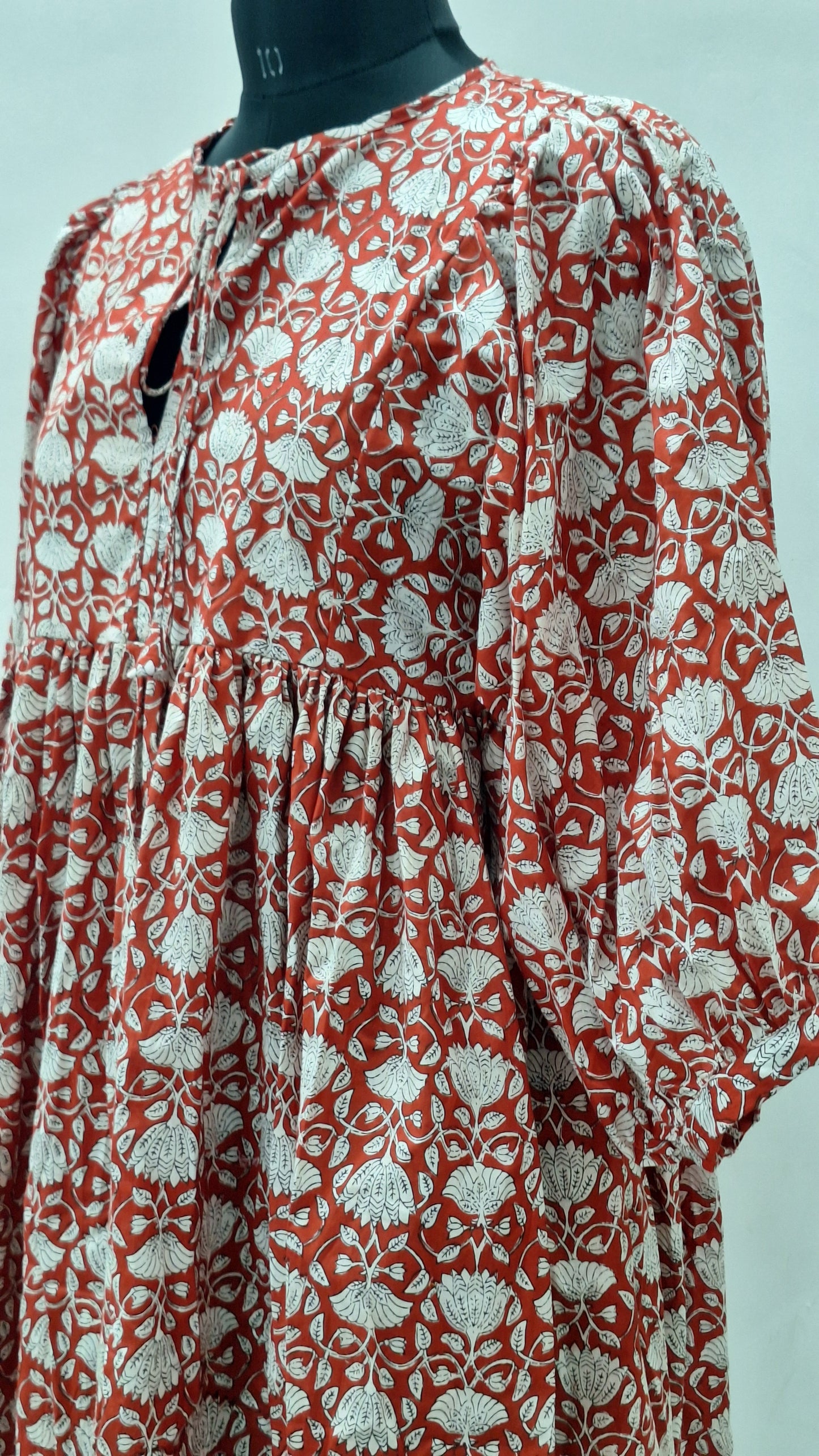 Beautiful Red Summer Midi Dress