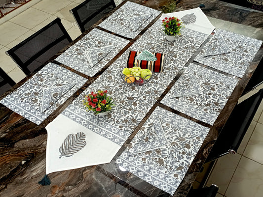 Brown-Haad-Printed-Cotton-Table-Mat-Set