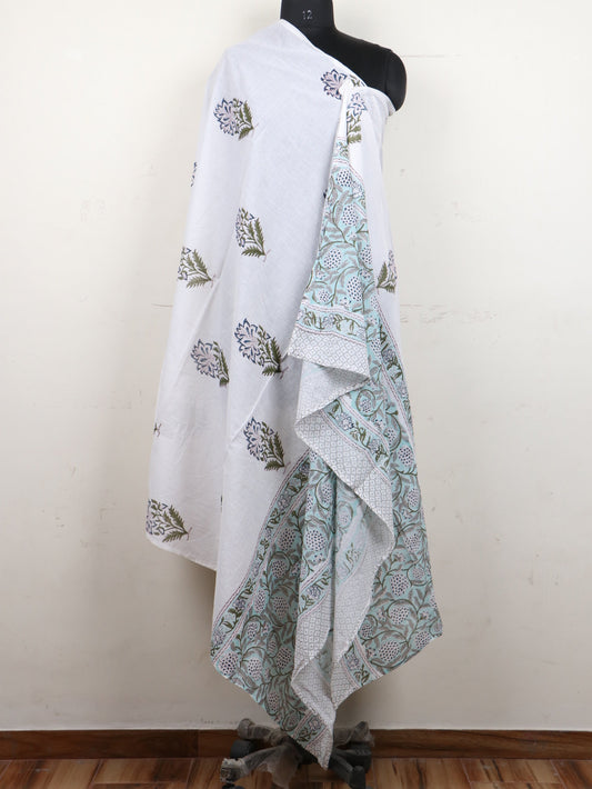 Floral-Buta-Hand-Block-Printed-Cotton-Dupatta