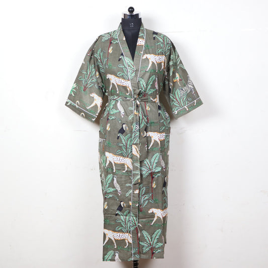 gray-jungle-printed-cotton-bathrobe