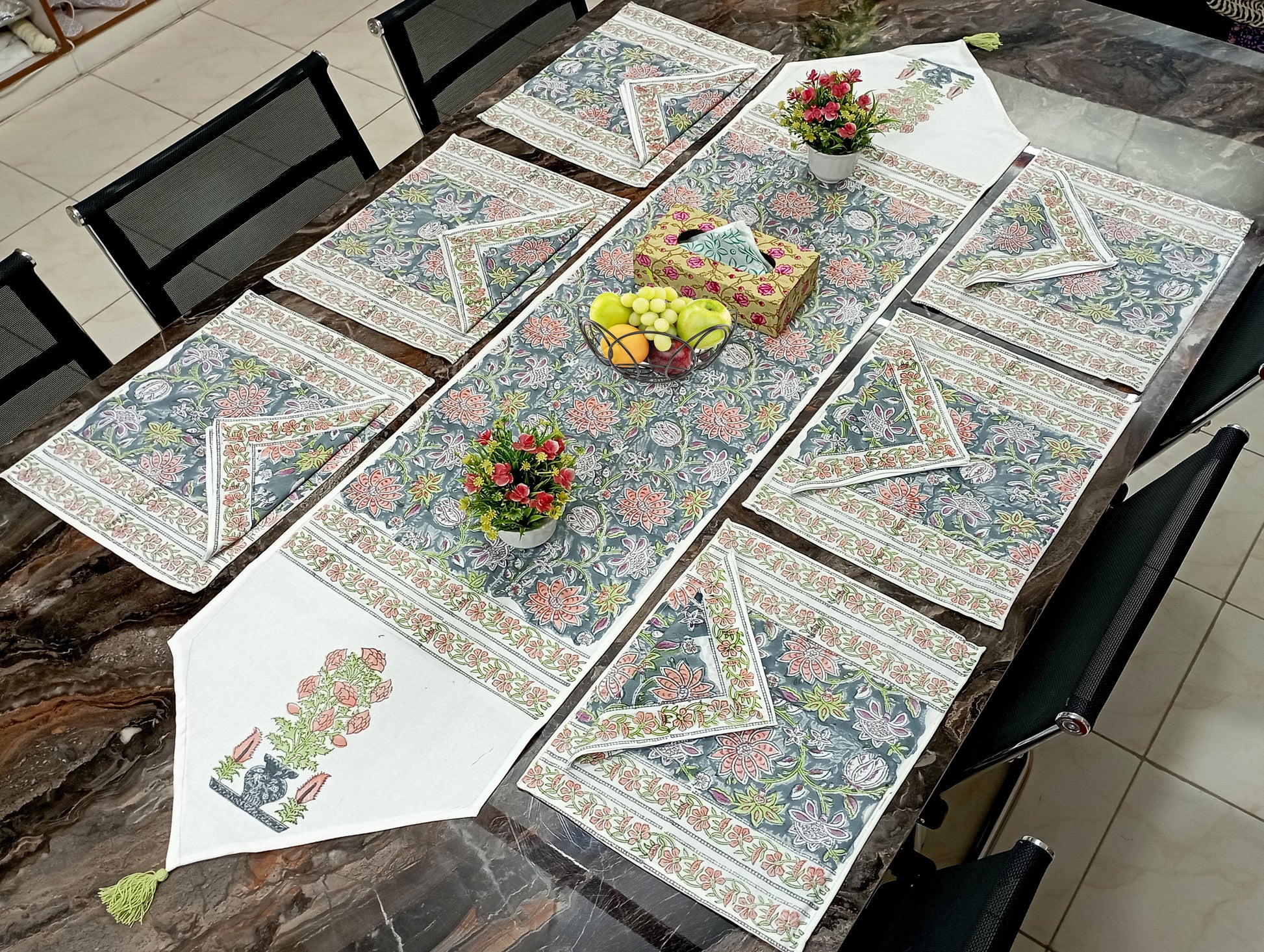 Guldasta-Hand-Block-Printed-Cotton-Mat-Set