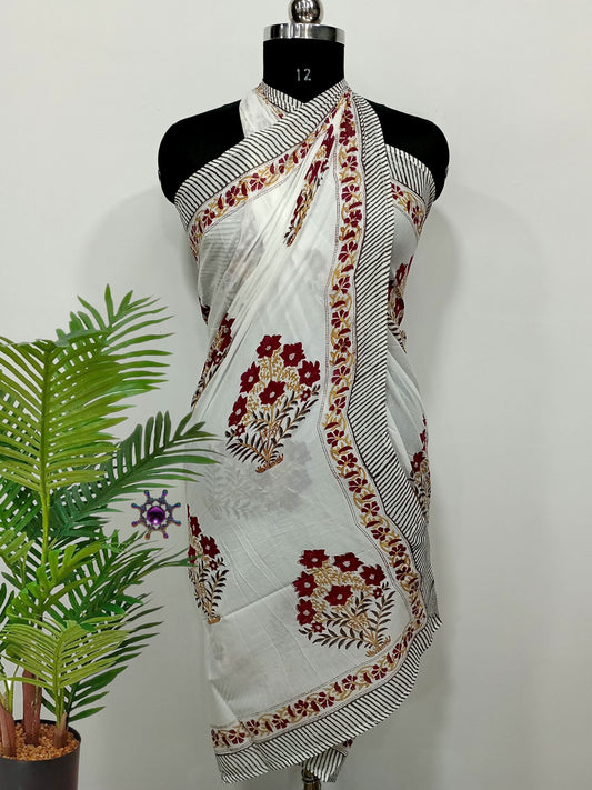 Mota-Guldasta-Floral-Hand-Block-Printed-Cotton-Sarong_