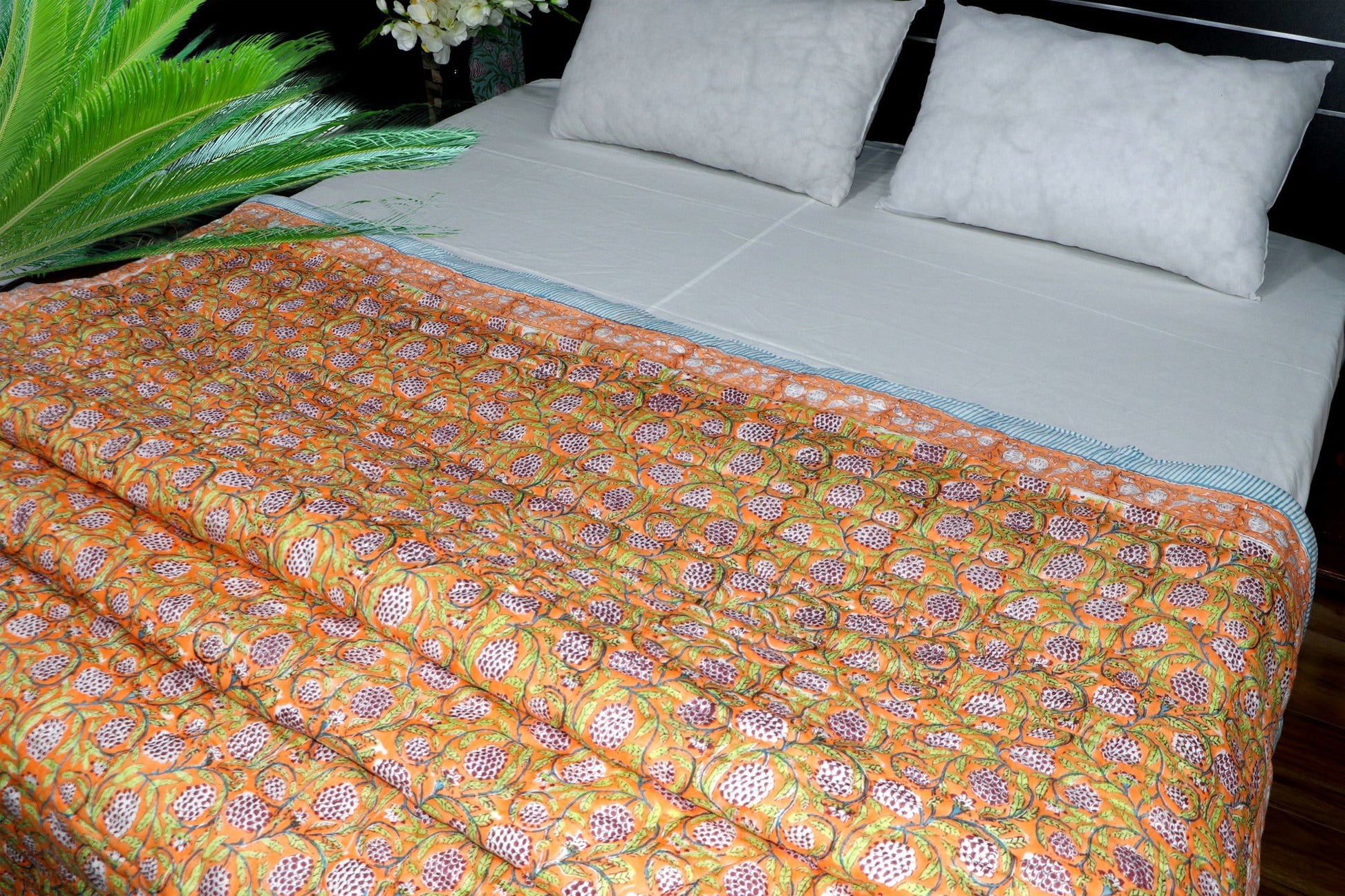 Orange-Anar-Hand-Block-Printed-Cotton-Fine-Quilt