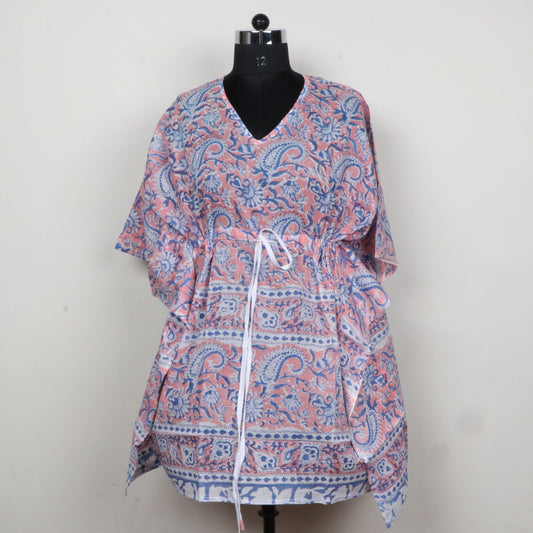 Purple-Paisley-Hand-Block-Printed-Kaftan