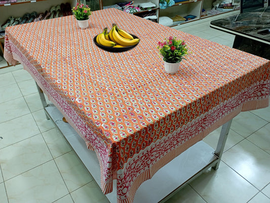 Red-Small-Buti-Hand-Block-Printed-Cotton-Dining-Table-Cover
